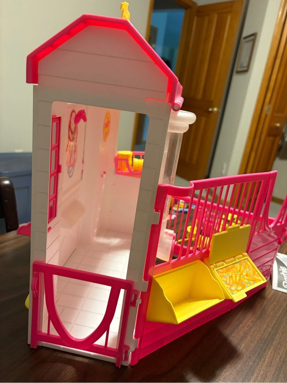 Barbie vintage feeding fun stable playset with Accessories and extras